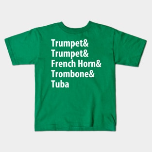 Brass Quintet Kids T-Shirt